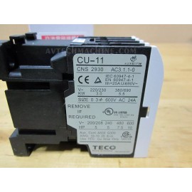 Teco Magnetic Contactor CU-11-3A1a-110