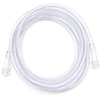 ResOne 50Ft Clear Oxygen Supply Tubing, Crush Resistant, Standard Connectors