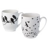 Bird Silhouette Set of 2 Mugs