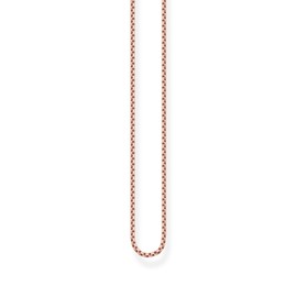 Thomas Sabo Unisex Necklace Venezia Rose Gold 925 Sterling Silver KE1106-415-12