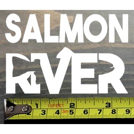 Salmon River Sticker Decal Fly Fishing Idaho Trout Abel Ross Reels Scott