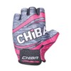 Chiba Kids Cycling Gloves Short Pink/Grey 2025: Size: XS (6)