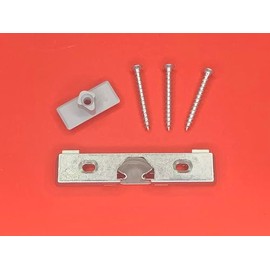 Roto NT 260459 H 18/20 mm Patio Door Balcony Door Catch Window Catch Balcony Door Catch Wind Lock Including Mounting Material
