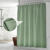 KTMOUW Cortina de Baño 180×180CM 100% Poliéster Con Membrana Impermeable,