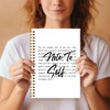 Guymn Note to Self Mental Health Notebook, Positive Quote Journal,
