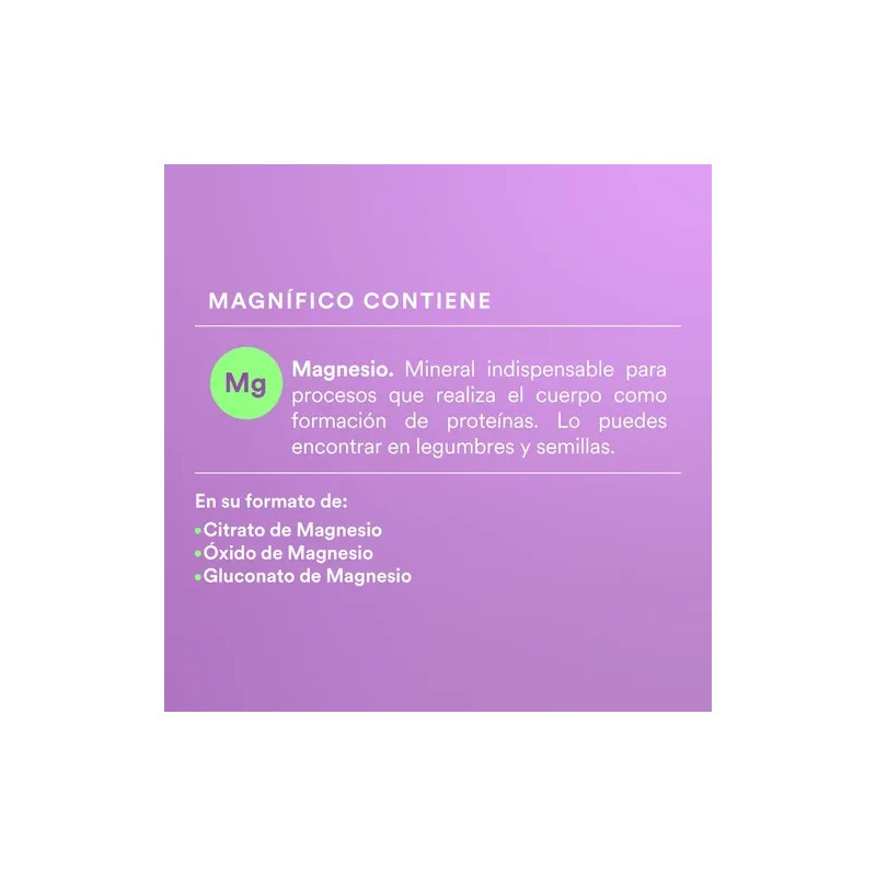 Magnífico Citrato Magnesio Sabor