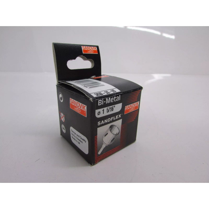 SANDVIK NEW! SANDVIK 1-5/16" BI-METAL HOLE SAW, SANDFLEX #3830-33-US