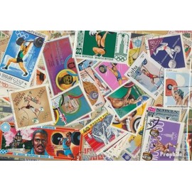 Motives 50 various Weightlifting stamps (Stamps for collectors) Sports Other