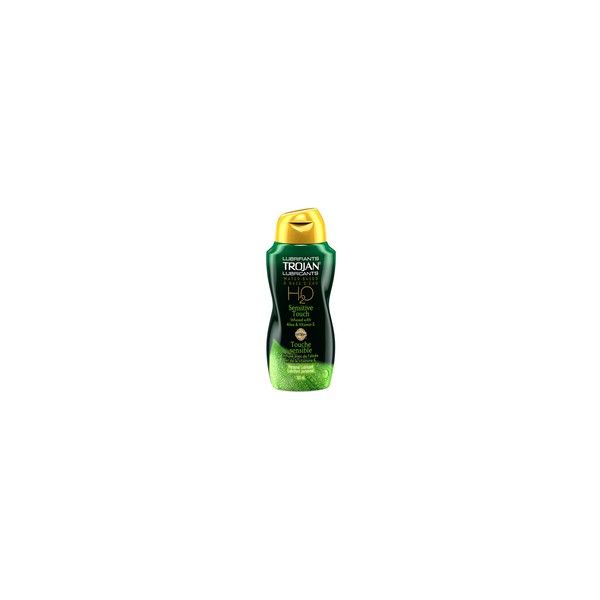 Trojan H20 Sensitive Touch with Aloe and Vitamin E Personal Lubricant Water-Based
                            163 mL