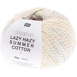Rico Creative Lazy Hazy DK Summer Cotton 001 Pastel 50g