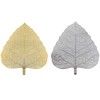 AYLIFU 2 PCS Tea Leaf Strainer Bodhi Leaf Shape Tea