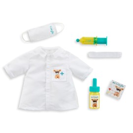 Corolle 9000212370 Veterinary Accessory Set, Outfit and 5-Piece Veterinary Accessories for All 36 cm MaCorolle Dolls, from 4 Years