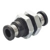 Nippon Pisco (PISCO) One-touch Fitting (Tube Fitting), Partition Wall Union,