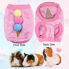 7 Pcs Cute Guinea Pig Clothes Costume Soft T-Shirt Clothes