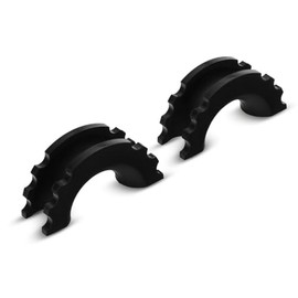 Redrock 3/4-Inch D-Ring Shackle Isolators; Black