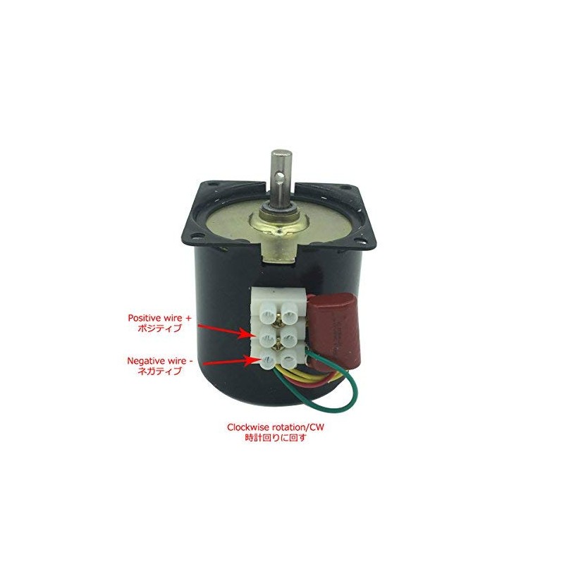 Bringsmart 60ktyz 30rpm AC Motor Low Noise Gearbox AC 110V