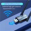 2-in-1: WLAN6 and 5.4 Bluetooth Adapter PC for Desktop Laptop
