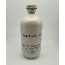 SAND + FOG California Beach House Body Wash - Nourish & Cleanse! -JUMBO! -NEW!
