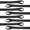 CREATCABIN 8Pcs Soft Loop Tie Down Straps 1,200lbs Load Capacity