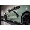 23766 C8 Corvette CACTI GREEN STEERING WHEEL VINYL STRIPE (2