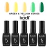 Kodi Professional GREEN & YELLOW series Gel Nail Polish Color