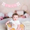 Bow 6 Month Birthday Banner - Bow 1/2 Way To