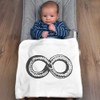 Azeeda 'Ouroboros' Cotton Baby Blanket/Shawl (BY00039882)