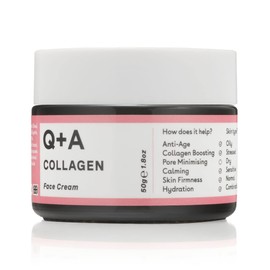 Q+A Collagen Facial Cream Vegetarians Seaweed Collagen Cream for Ageing Skin 50g