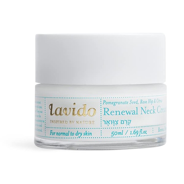Lavido - Natural Renewal Neck Cream | Clean, Non-Toxic Skincare (1.69 fl oz | 50 ml)