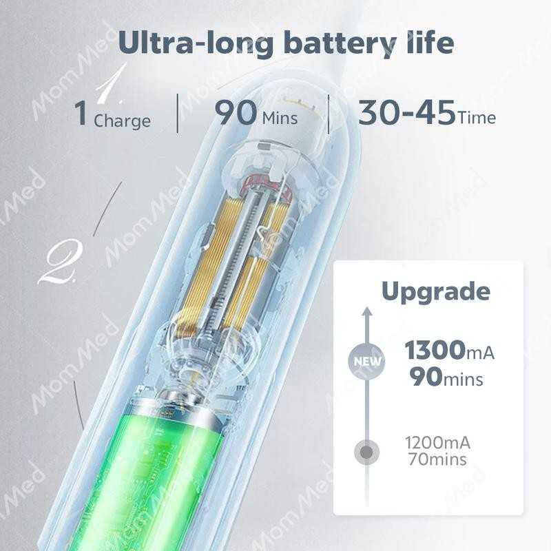 MomMed Electric Brush Set, Fit for tommee tippee, dr brown