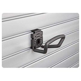 HandiWall 4" Loop Hook with Locking Bracket for Tool Storage on Slatwall Panels