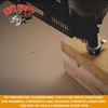 Big Foot Flush Drive Nail Gun Accessory - Prevents Overdriving,