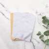 100 Sheets DIN A4 Writing Paper Marble Look White Printed