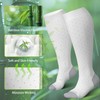 Sockswift Bamboo Viscose Plus Size Compression Socks Wide Calf 15-20mmHg