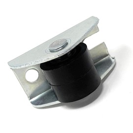 Design61 4 x Box Trestle Castors Bed Box Castors Furniture Castors 15 x 11 mm with Plastic Wheels