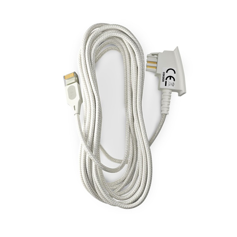 COXBOX 10 m Premium DSL Cable, Fritzbox, Speedport, Easybox -