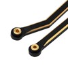 INJORA Brass High Clearance Front 4 Links Set 43g Links