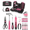B BOSI TOOLS 40-Piece Pink Tool Set- General Household 40