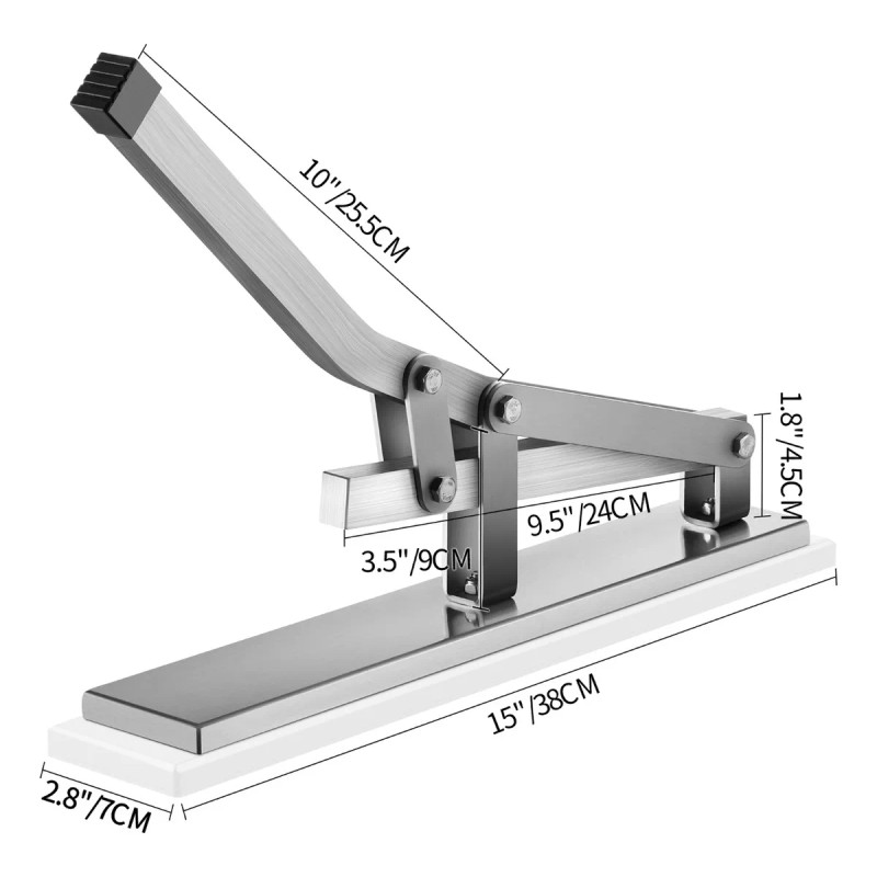 Vevor Máquina Peladora Manual De Mariscos Huevo 35 Cm Fx-19