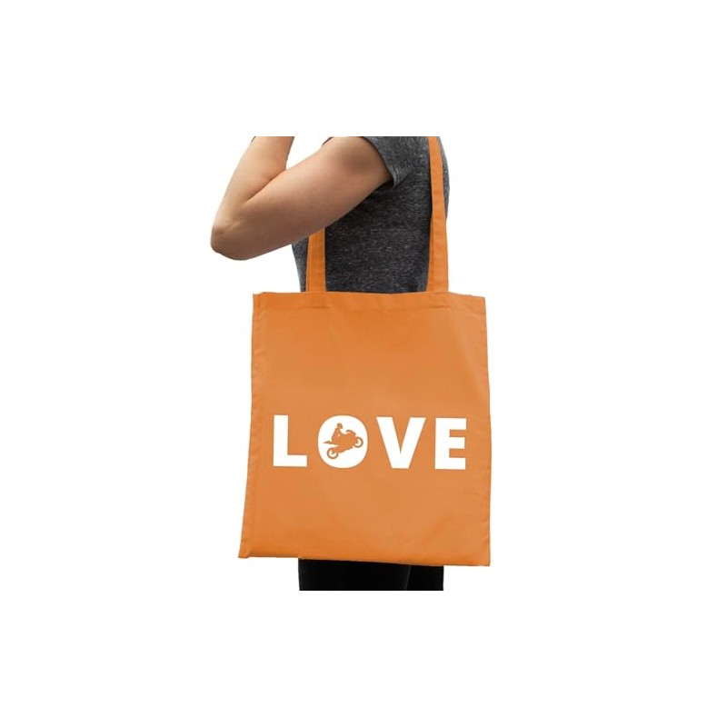 Love Motorcycle Cotton Bag Chopper Wheelie Tuning High Starter Super