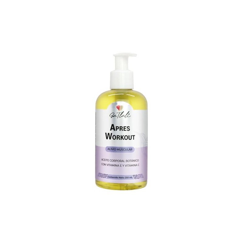 Aceite Corporal Botánico - Ga Tlali Apress Workout 250ml -