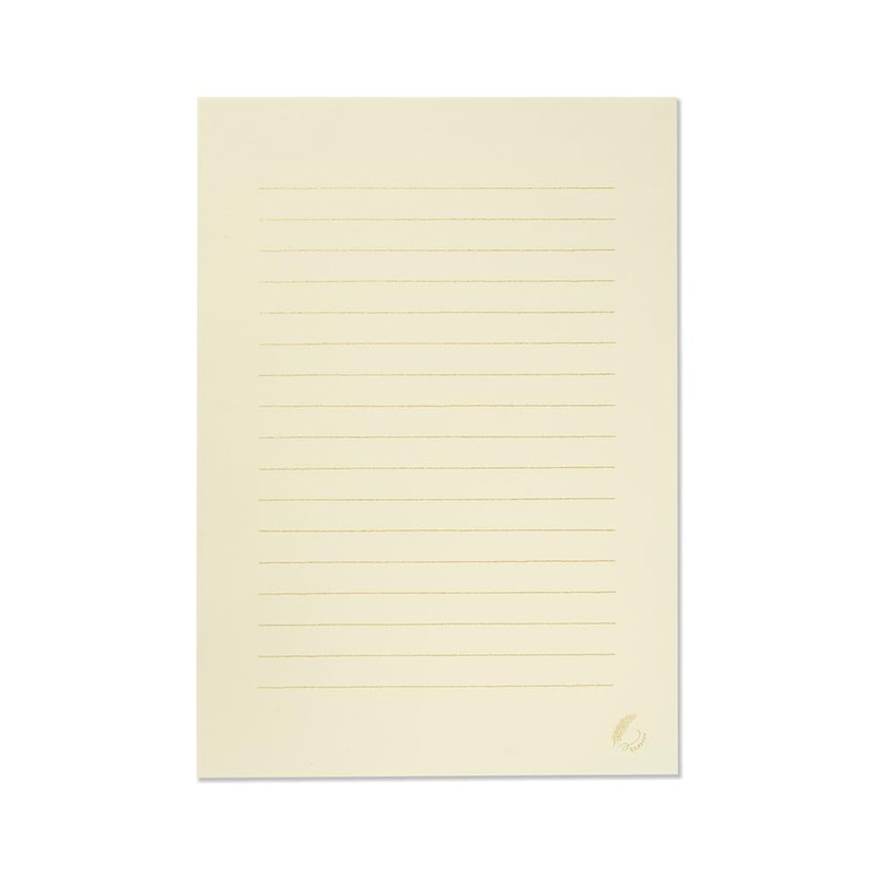 G.C.PRESS My Letter Papergold/Envelope Set