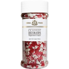 India Tree Peppermint Crunch, 6.0 oz