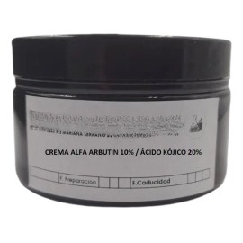 Crema Alfa Arbutin 10% / Ácido Kójico 20% /100 G