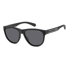 Polaroid Unisex Sunglasses, Matt Black