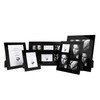 Kenro Modern Black Glass Photo Frame 8x6 inch / 15x20cm