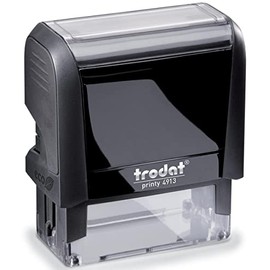 trodat Printy 4913 4.0 44086 Automatic Text Stamp Black