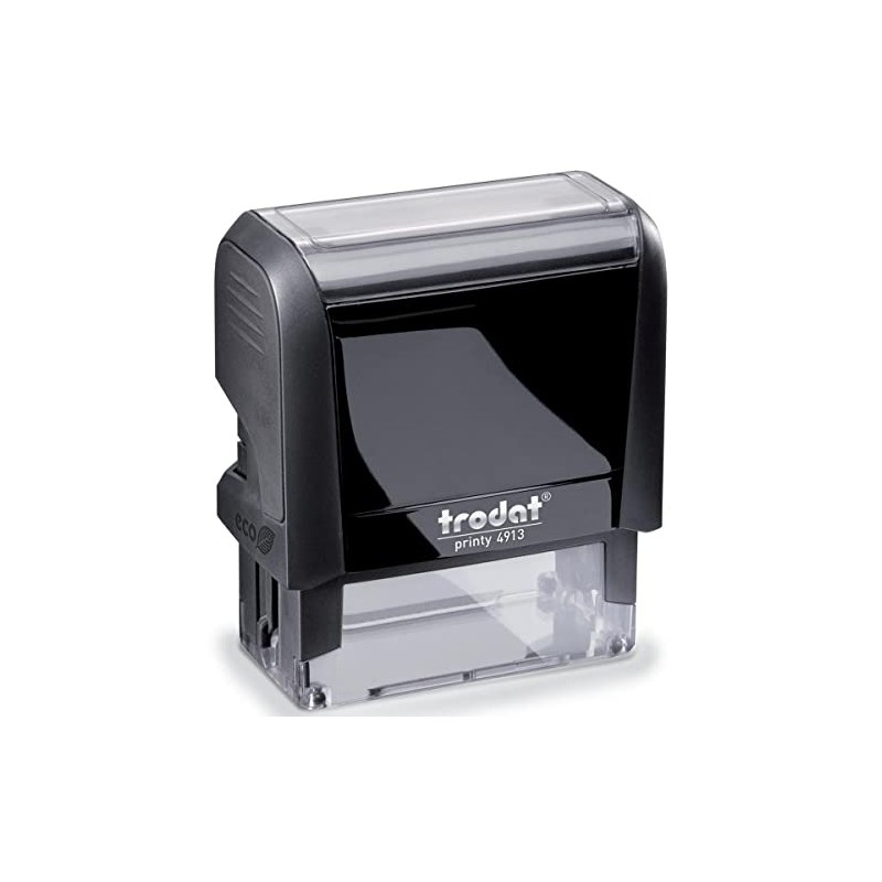trodat Printy 4913 4.0 44086 Automatic Text Stamp Black