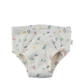 Popolini Training Briefs Supports and Helps Clean - Adjustable (74/80, Birdy Dots)