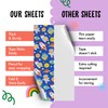 Space Wrapping Paper - 6 Sheets of Wrapping Paper -